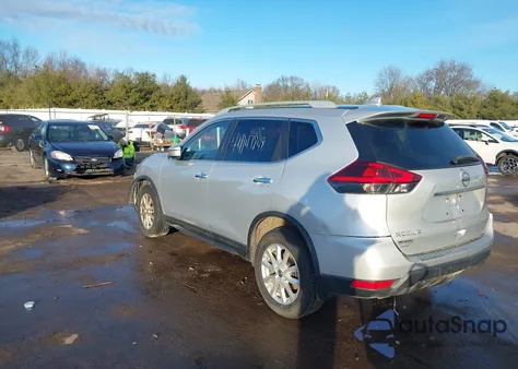 2018 Nissan Rogue Sv из США, поврежденный, VIN 5N1AT2MV7JC811576